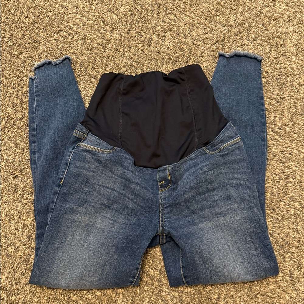 Ingrid & Isabel Dark Blue Maternity Jeggings